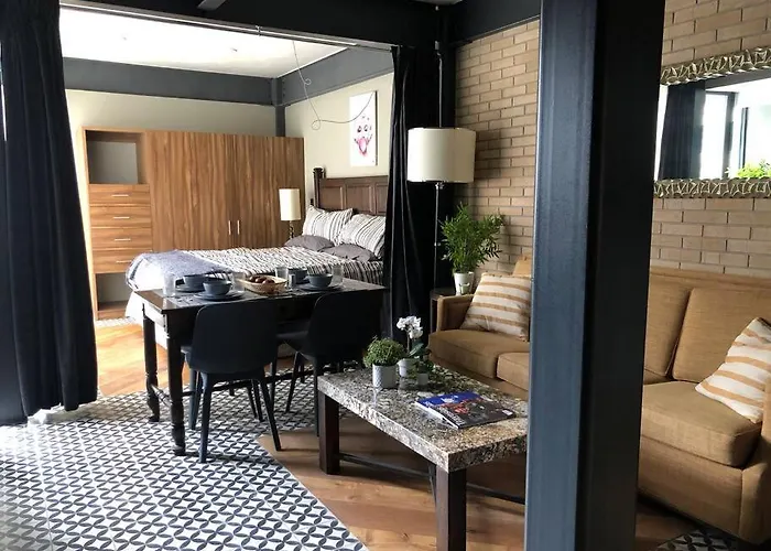 Increible Loft En La Condesa Cama King Size Apartment Mexico City