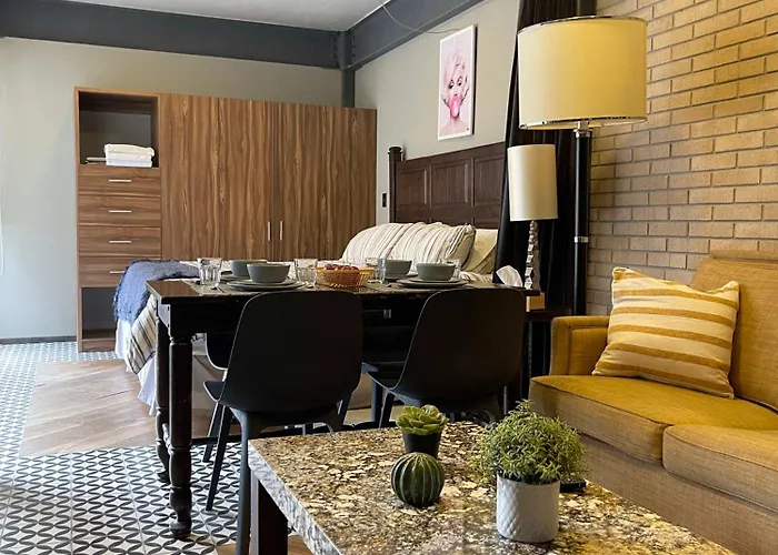 Increible Loft En La Condesa Cama King Size Apartment Mexico City